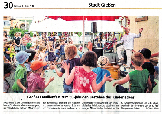 15-06-18 - Gießener Anzeiger mit Foto von Fredrik Vahle-560 15-06-18 - Gießener Anzeiger mit Foto von Fredrik Vahle-560